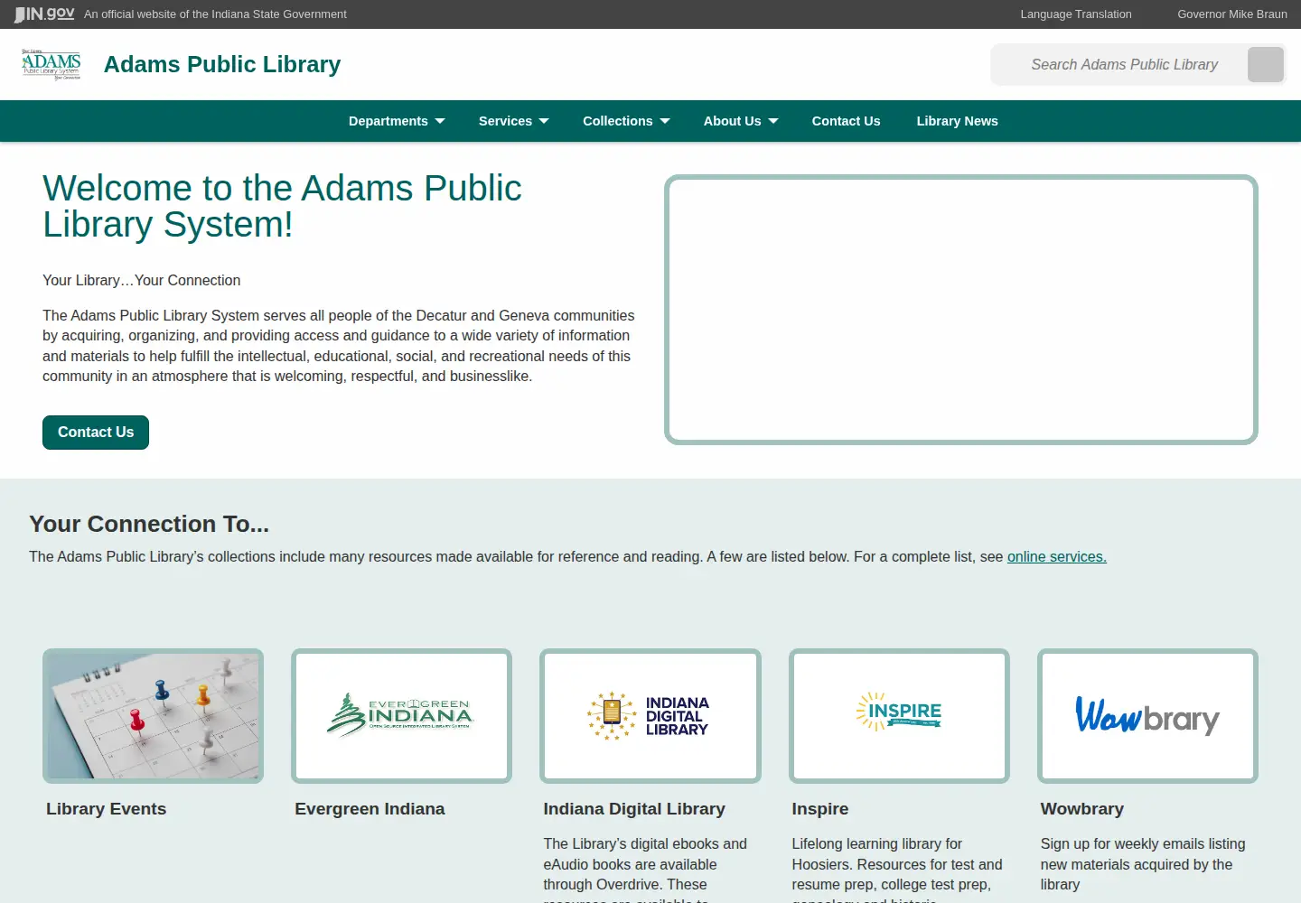 Screenshot of apls.lib.in.us