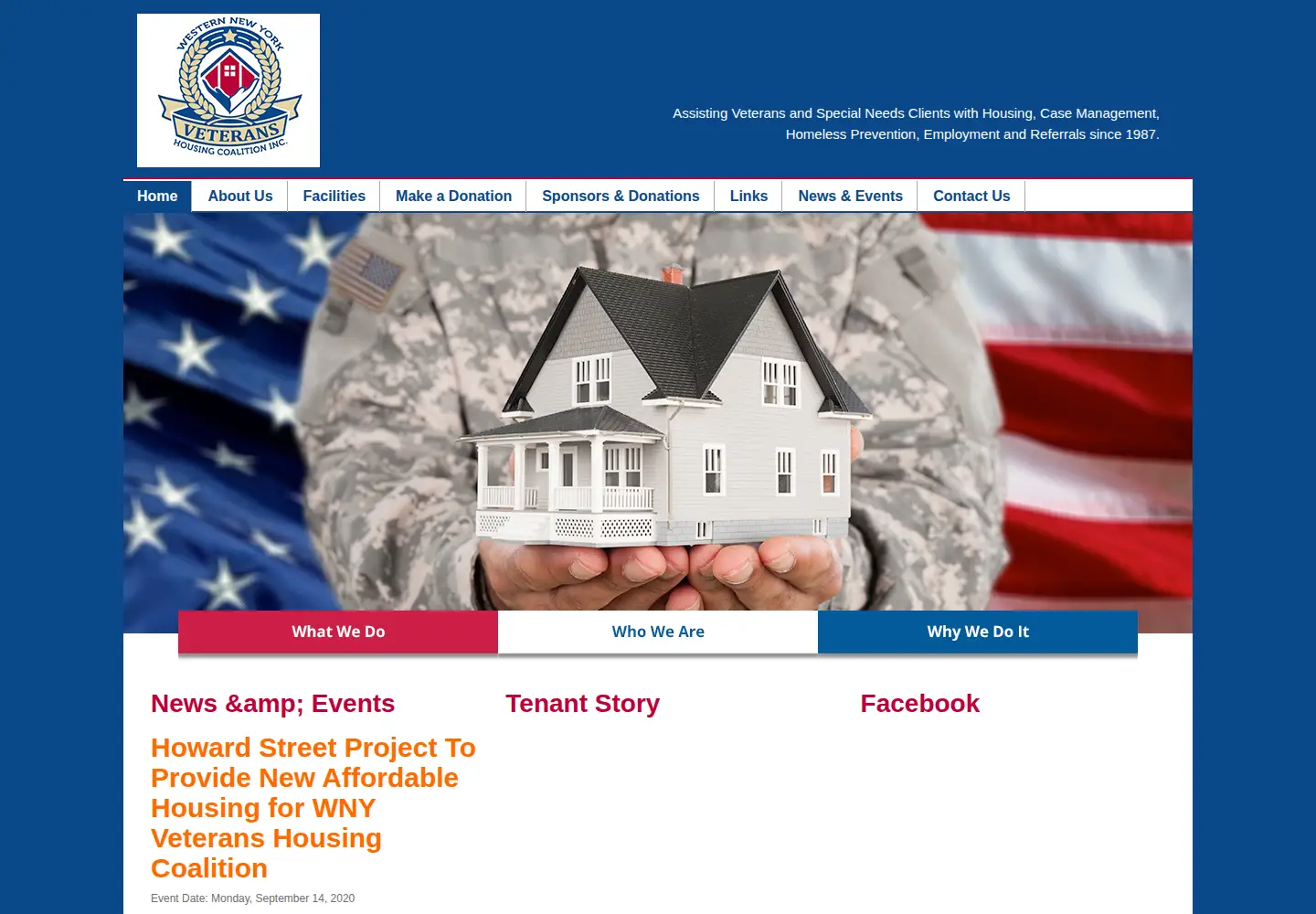 Screenshot of wnyvhc.org