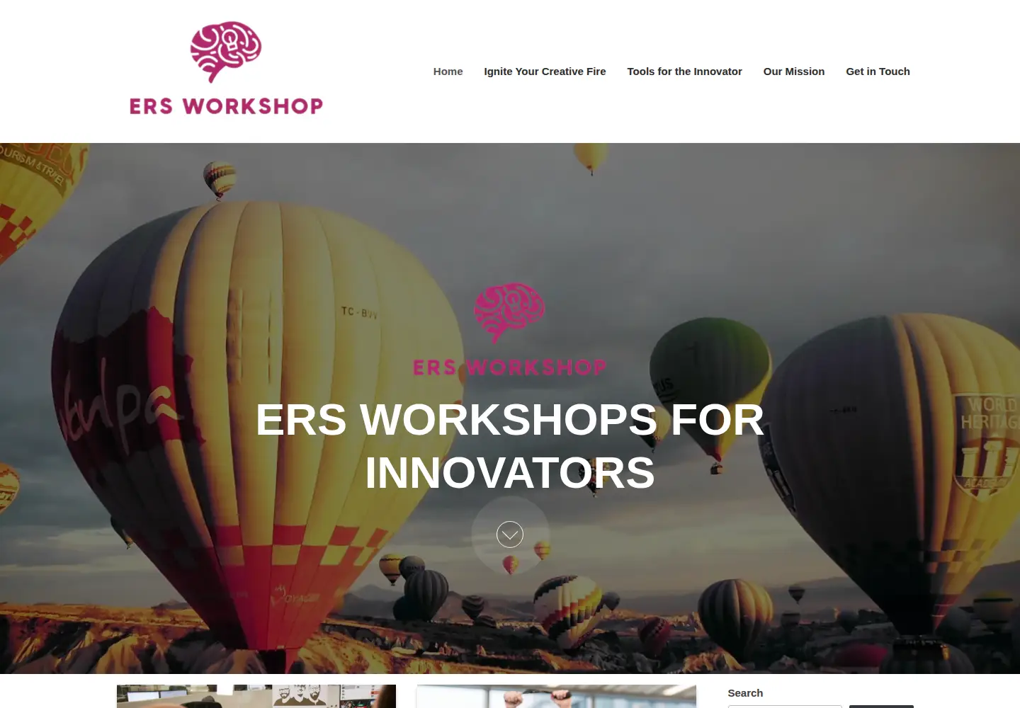 Screenshot of ers-workshop.com