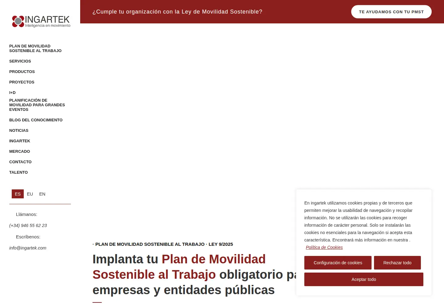 Screenshot of ingartek.com