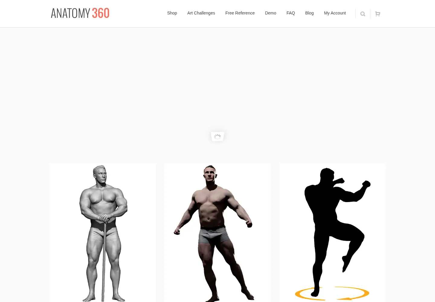 Captured homepage of anatomy360.info in the current scan