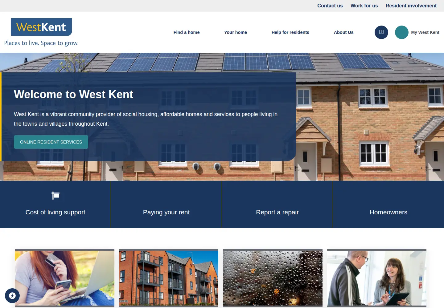 Screenshot of westkent.org