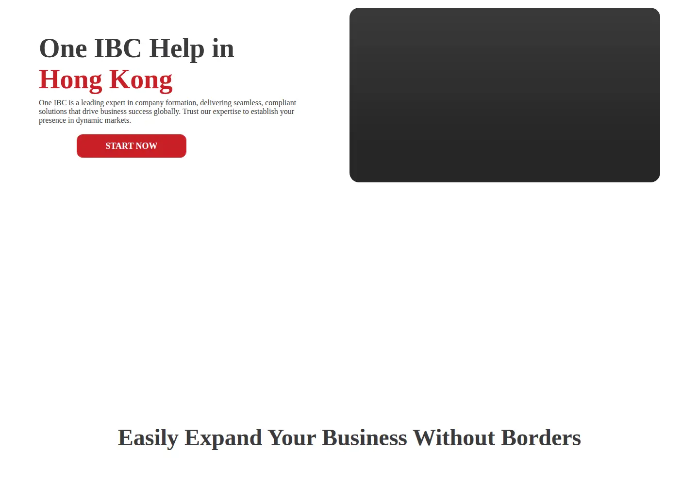 Screenshot of oneibc.com