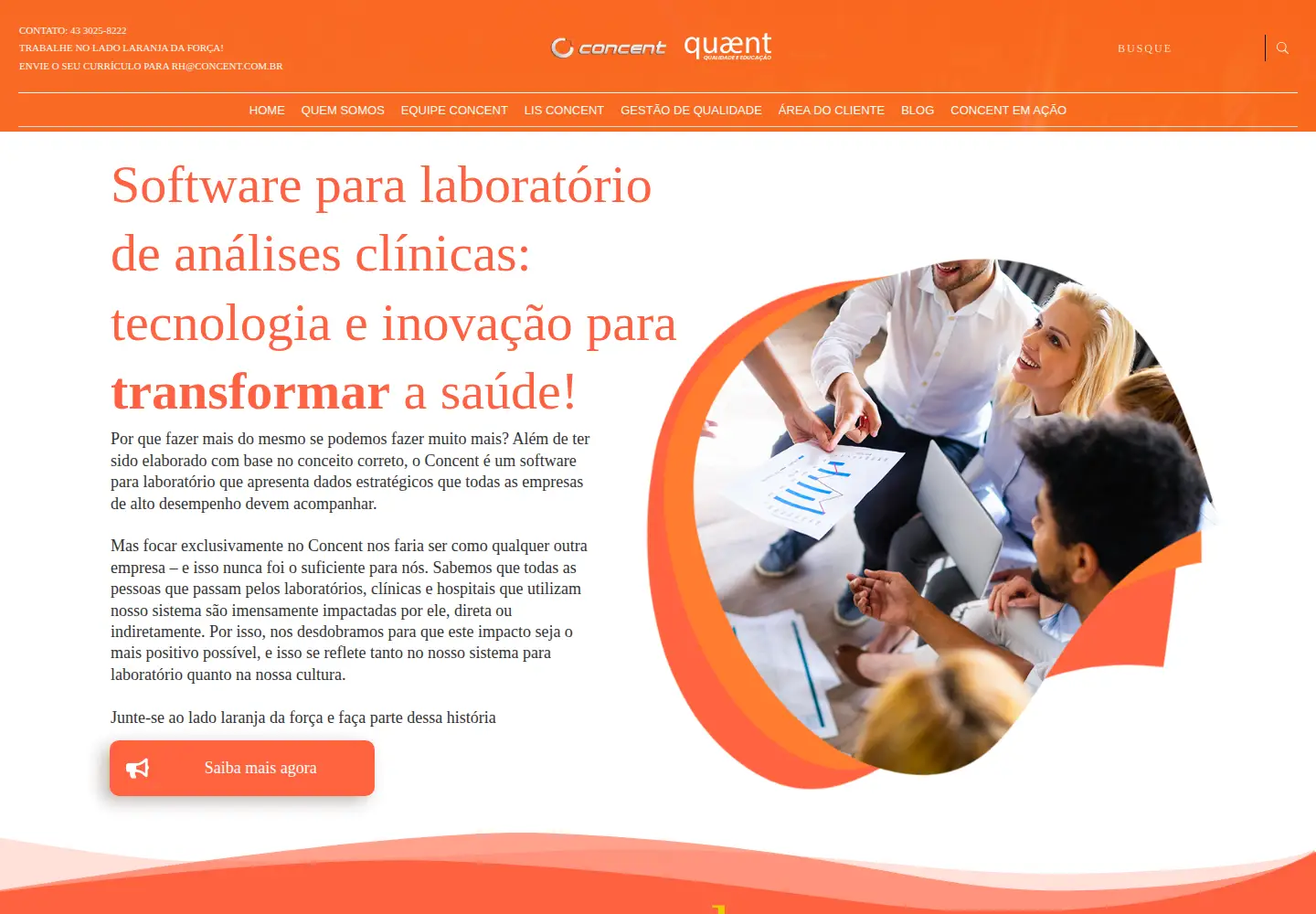 Screenshot of concentsistemas.com.br