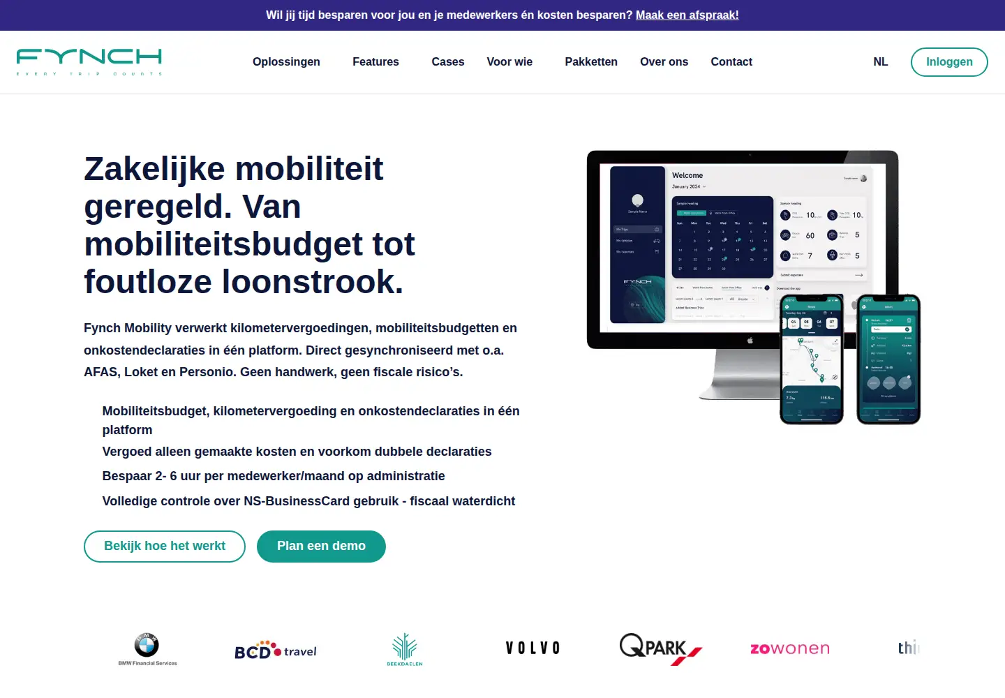 Screenshot of fynchmobility.com