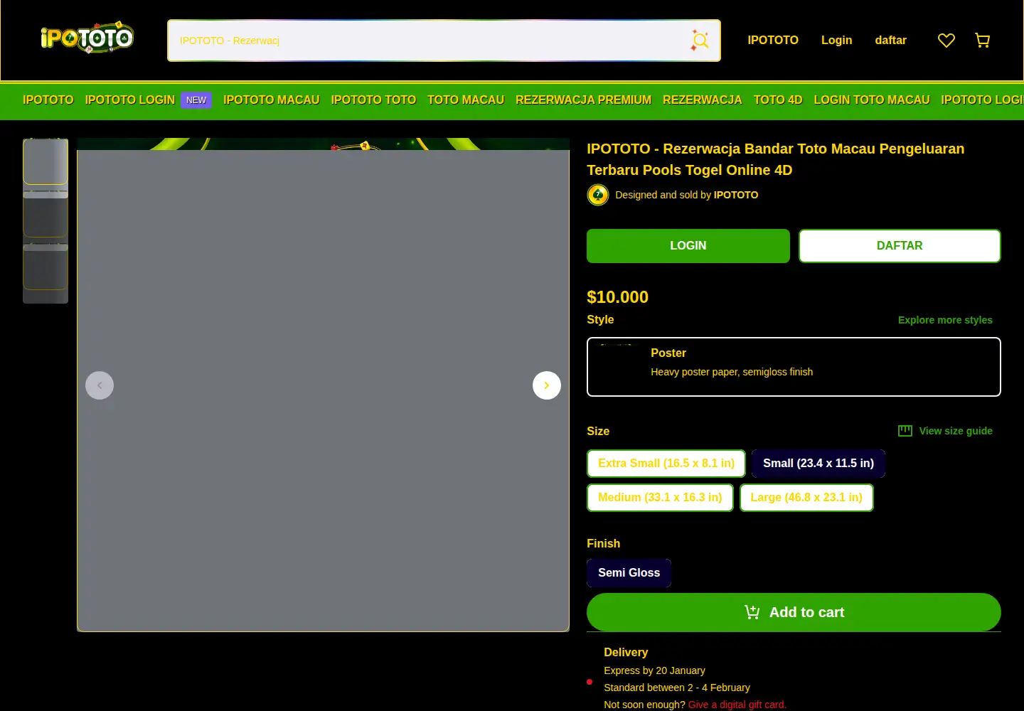 Screenshot of giulianobici.com
