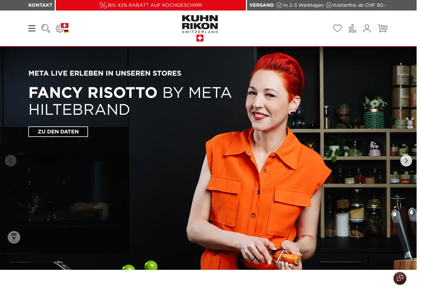 Screenshot of kuhnrikon.ch