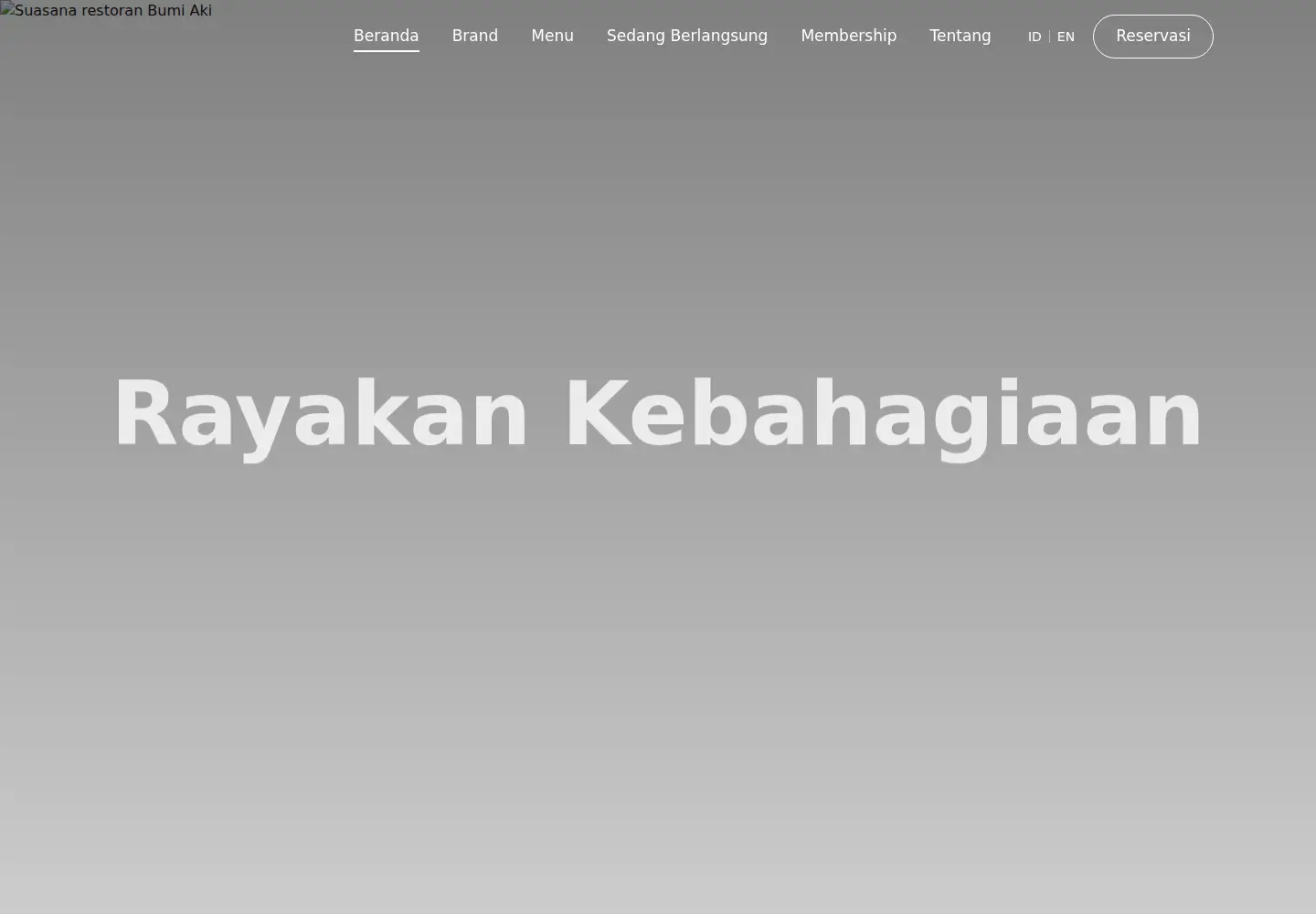 Screenshot of bumiaki.com