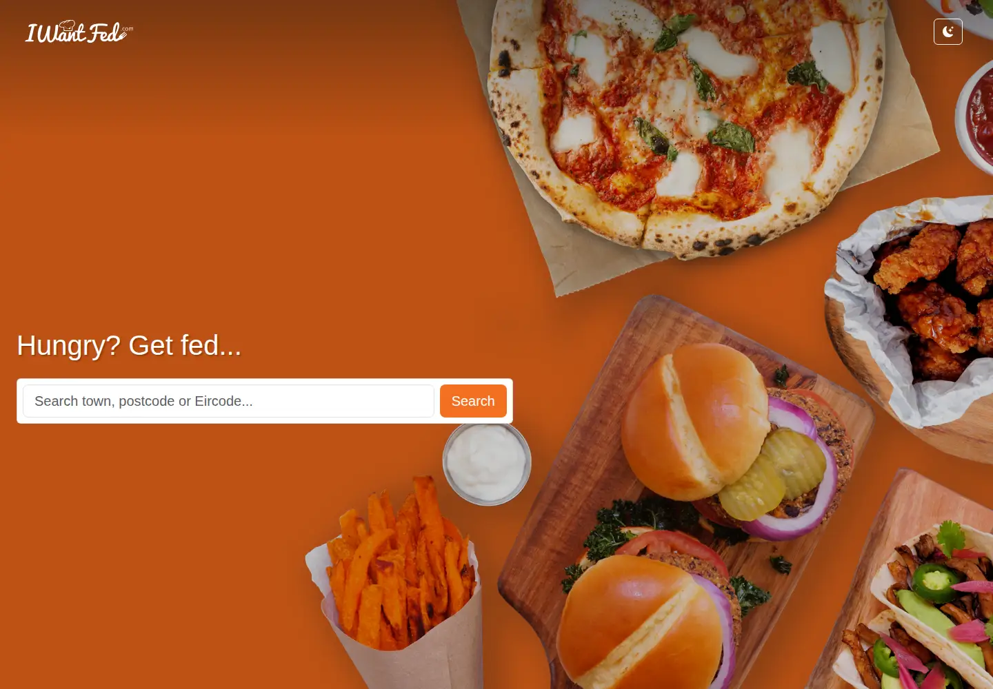 Screenshot of iwantfed.com