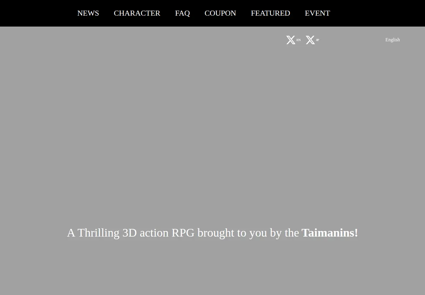 Captured homepage of actiontaimanin.net in the current scan