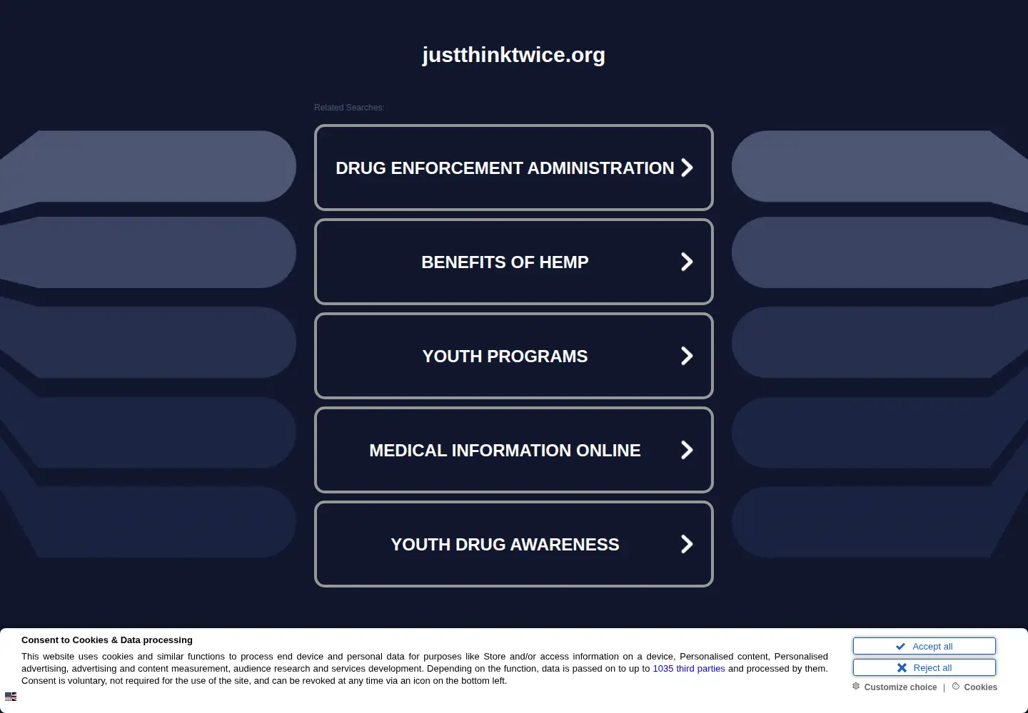 Screenshot of justthinktwice.org
