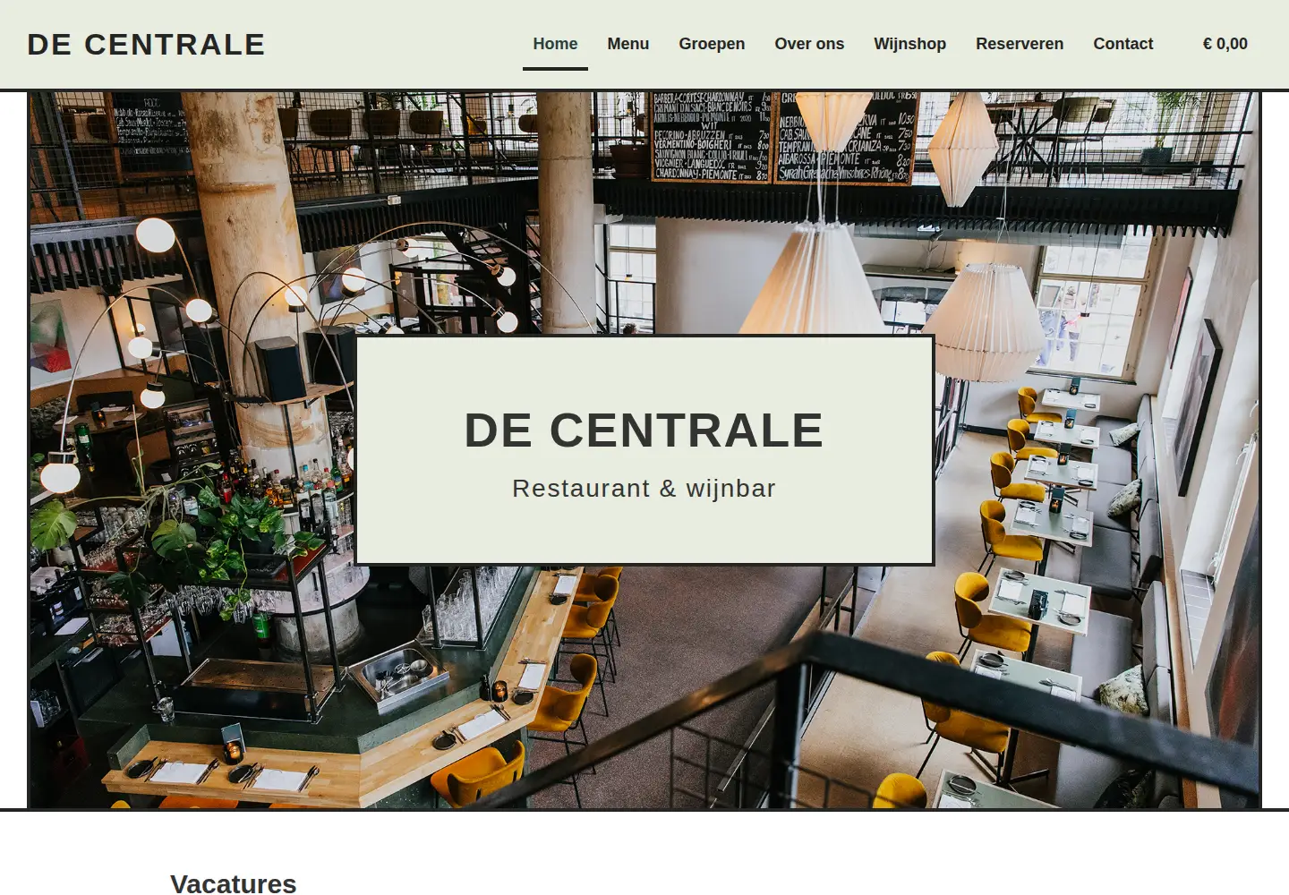 Screenshot of decentraledelft.nl