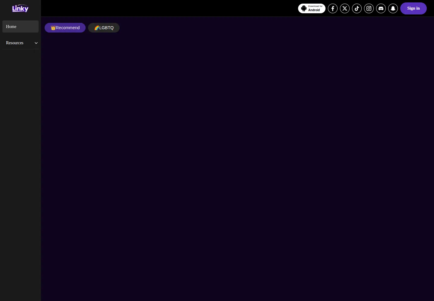 Screenshot of linke.ai