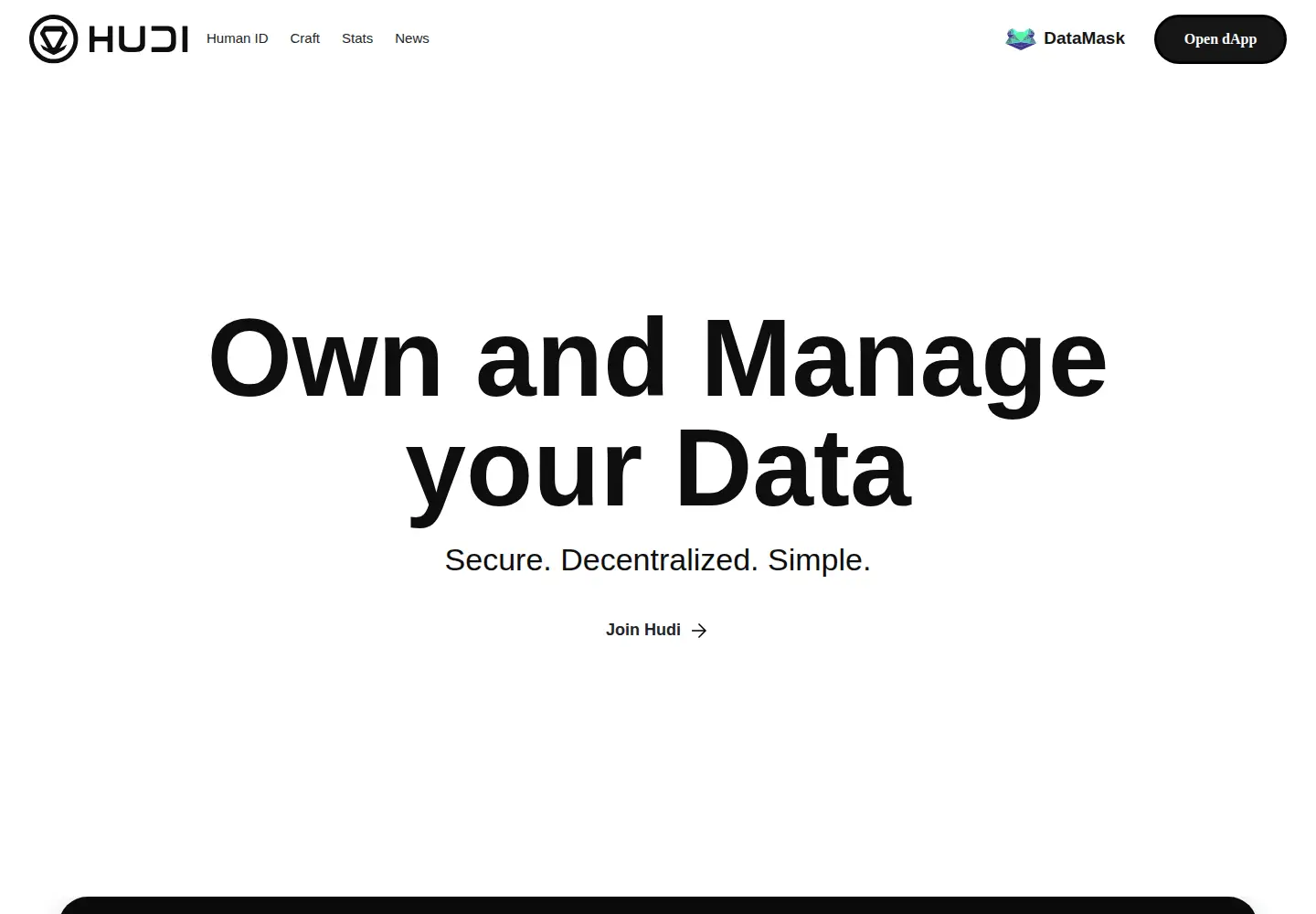Screenshot of humandataincome.com