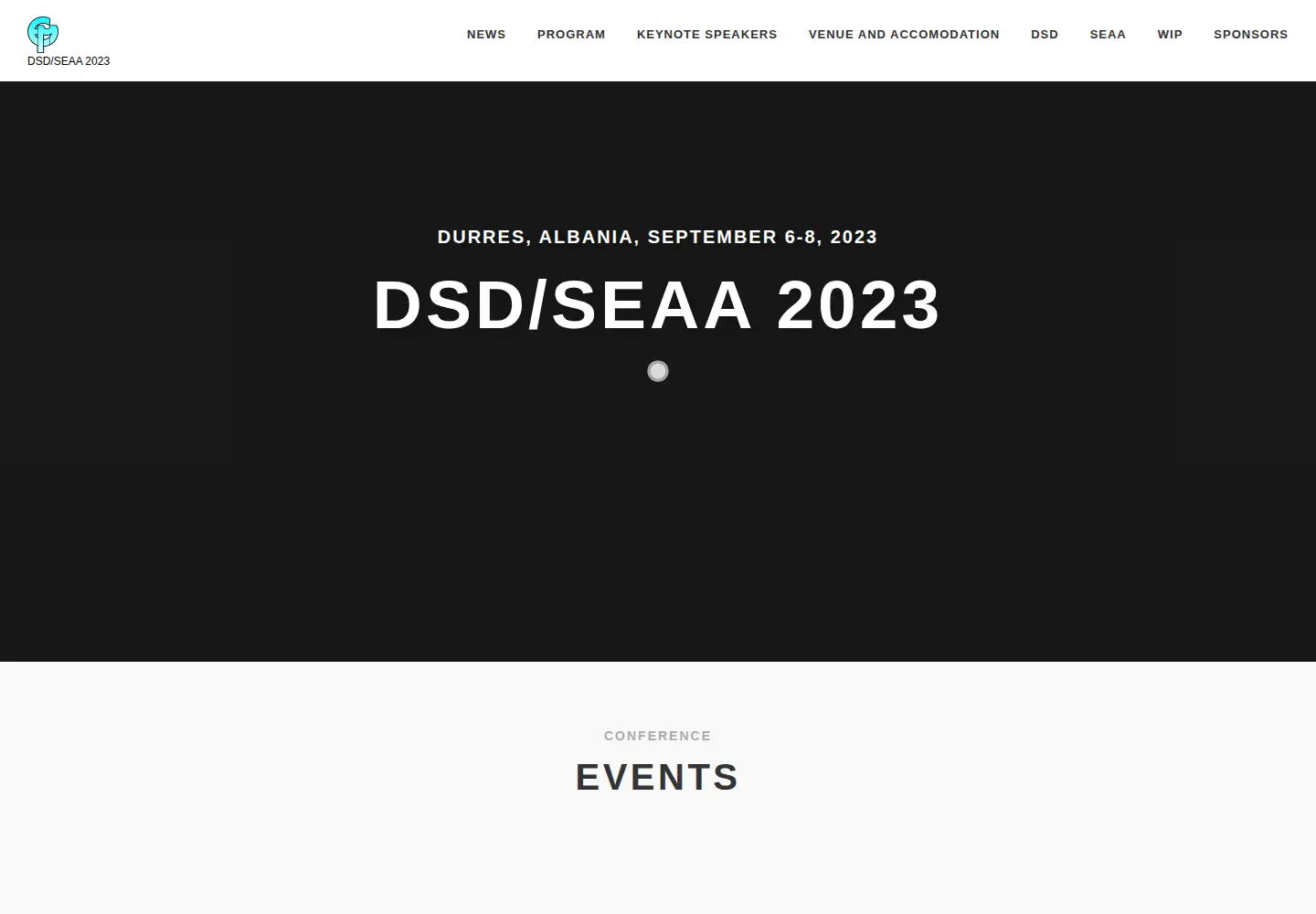 Screenshot of dsd-seaa2023.com