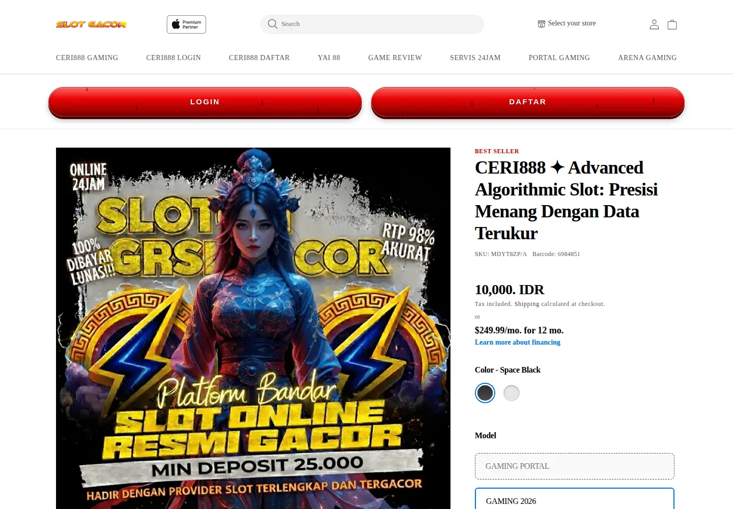 Captured homepage of cobrojusto.com in the current scan