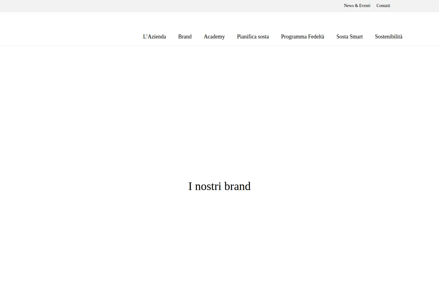 Captured homepage of chefexpress.it in the current scan