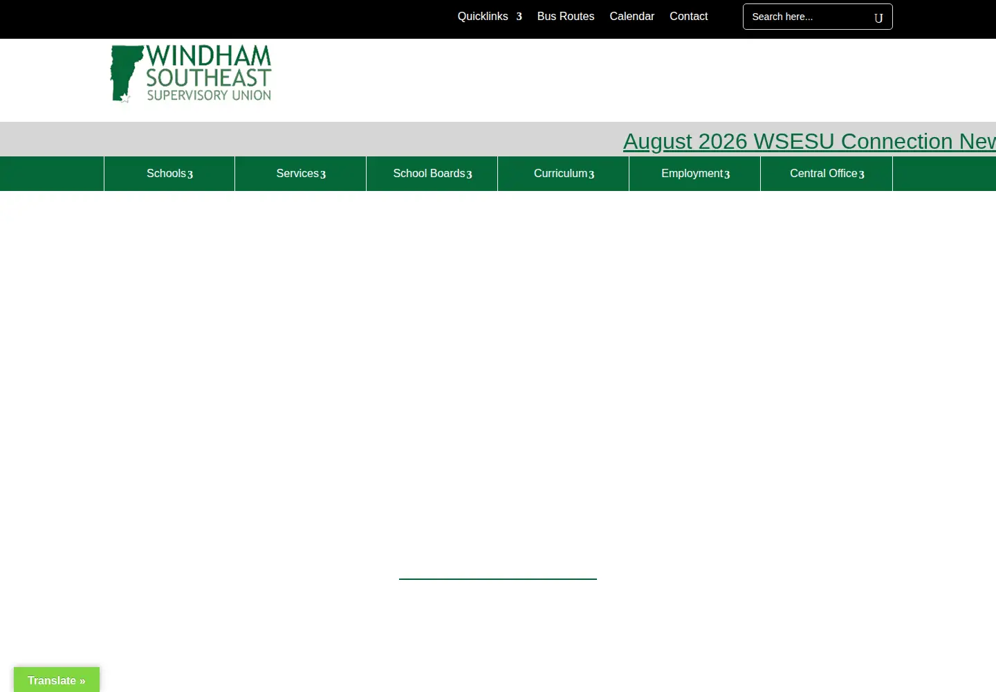Screenshot of wsesdvt.org