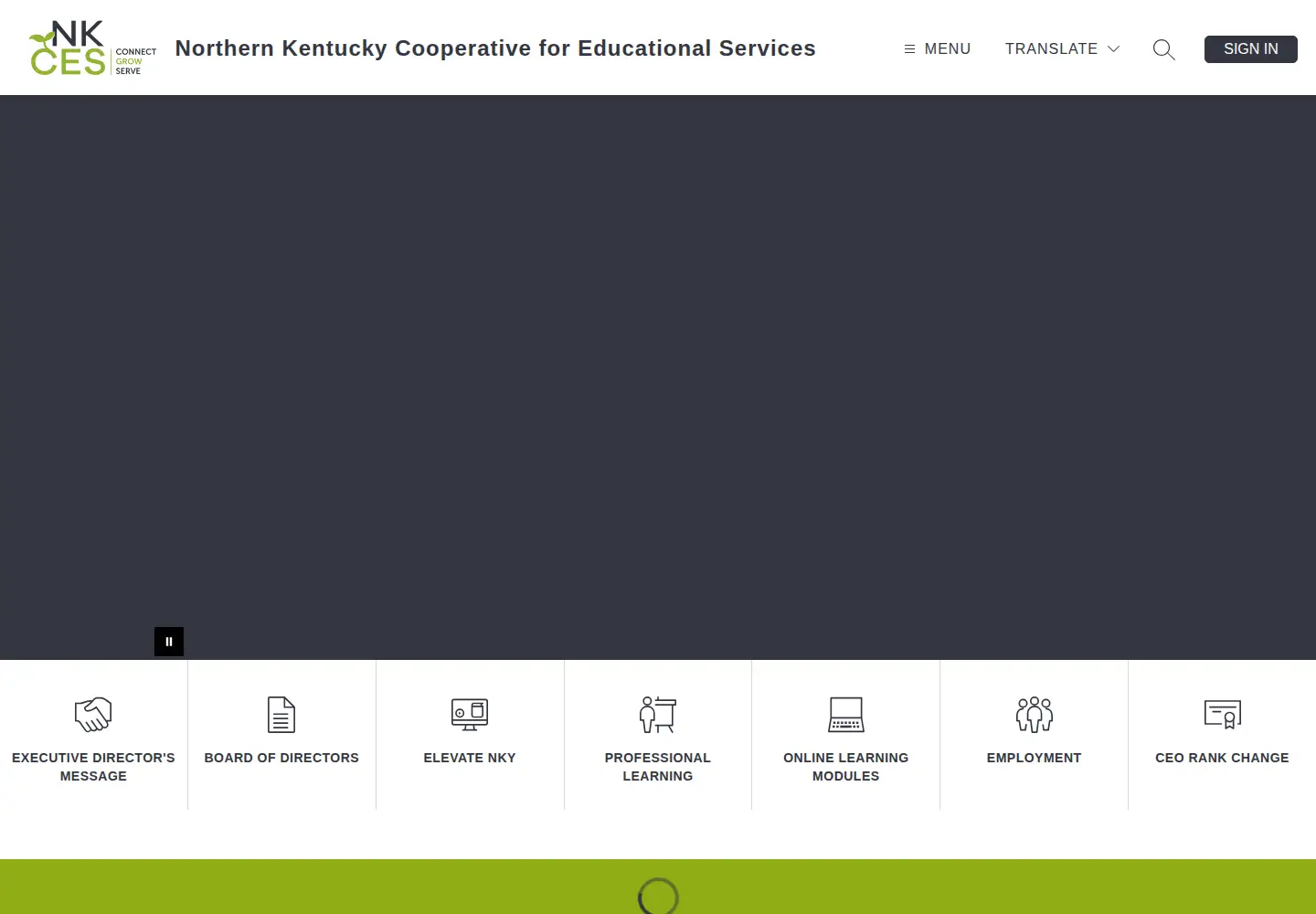 Screenshot of nkces.org