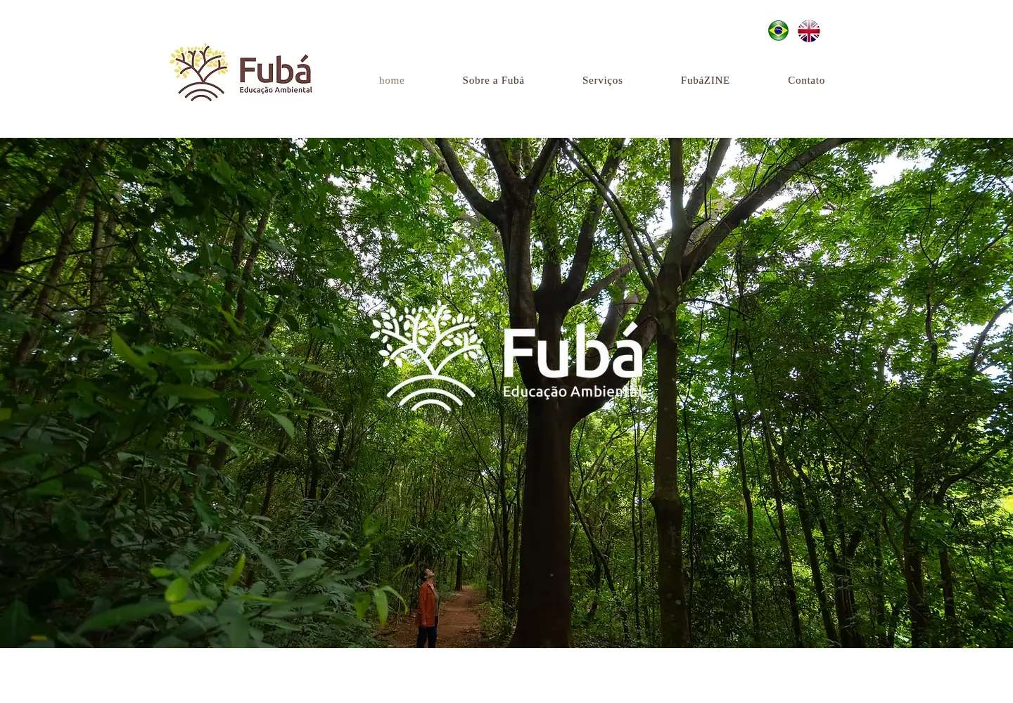 Screenshot of fubaea.com.br