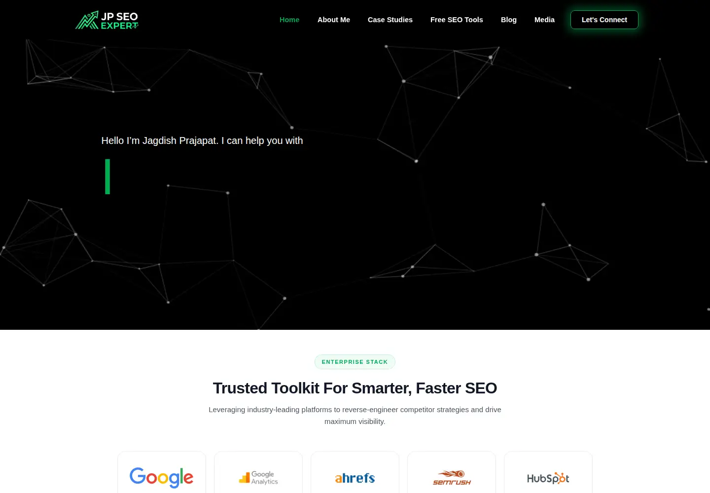 Screenshot of jagdishprajapat.com
