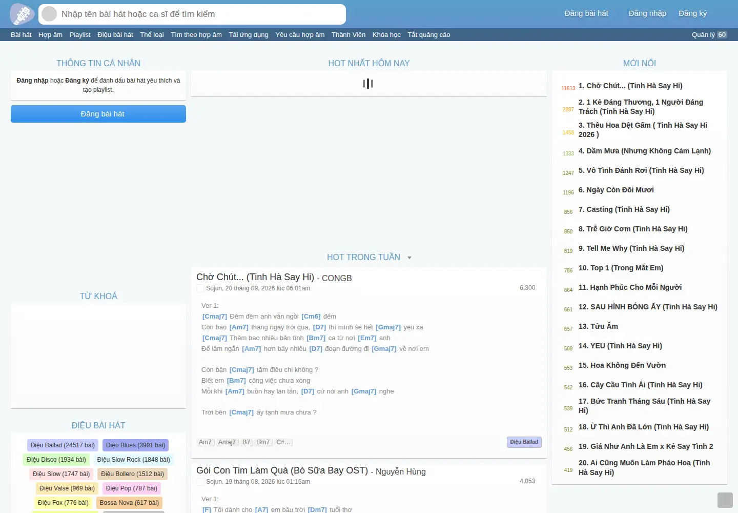 Screenshot of hopamchuan.com