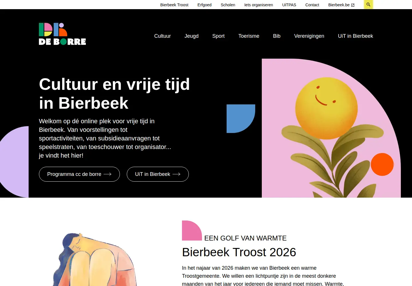Screenshot of deborre.be