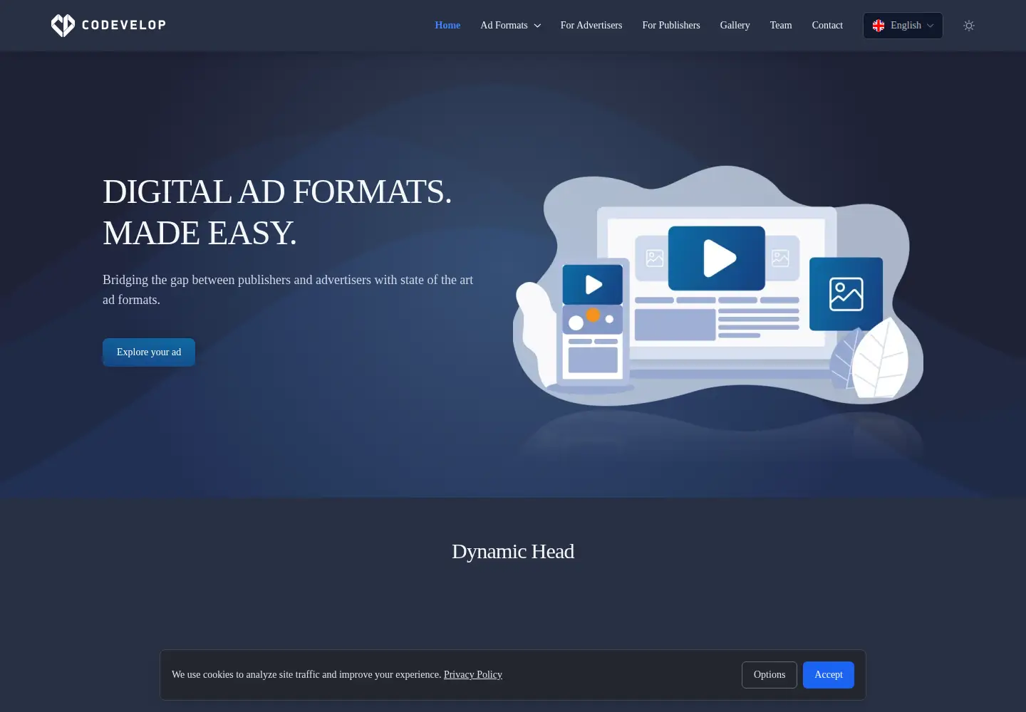 Screenshot of codevelop.io