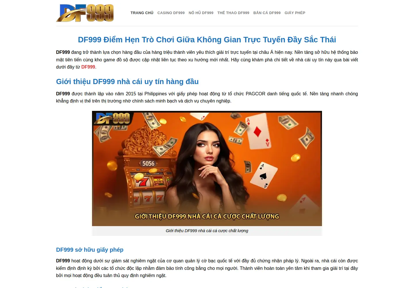 Screenshot of df999nk.com