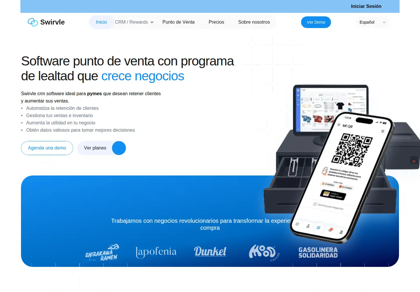 Screenshot of swirvlehub.com