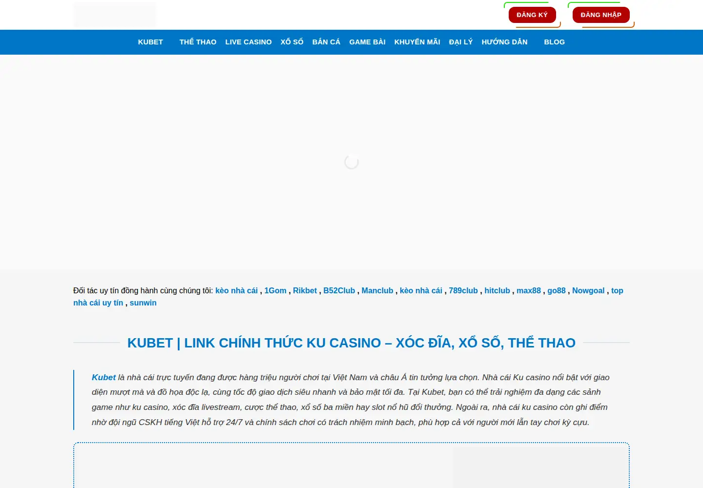 Screenshot of kubetme.com