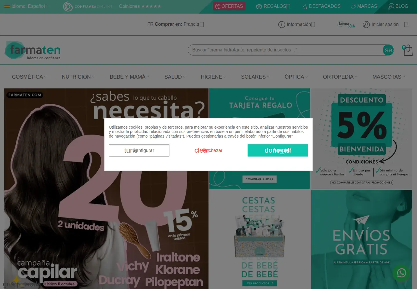 Screenshot of farmaten.com