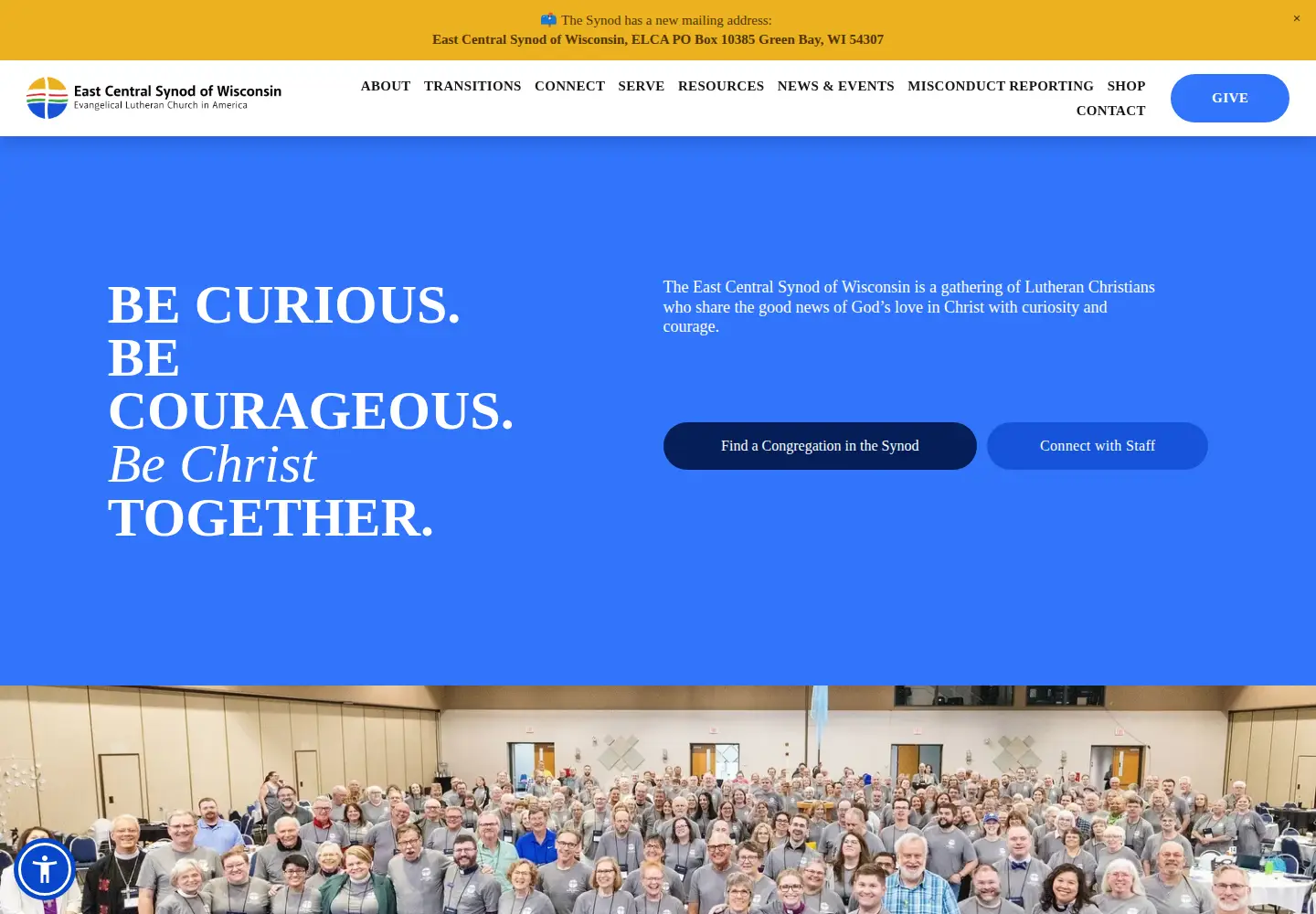 Screenshot of ecsw.org