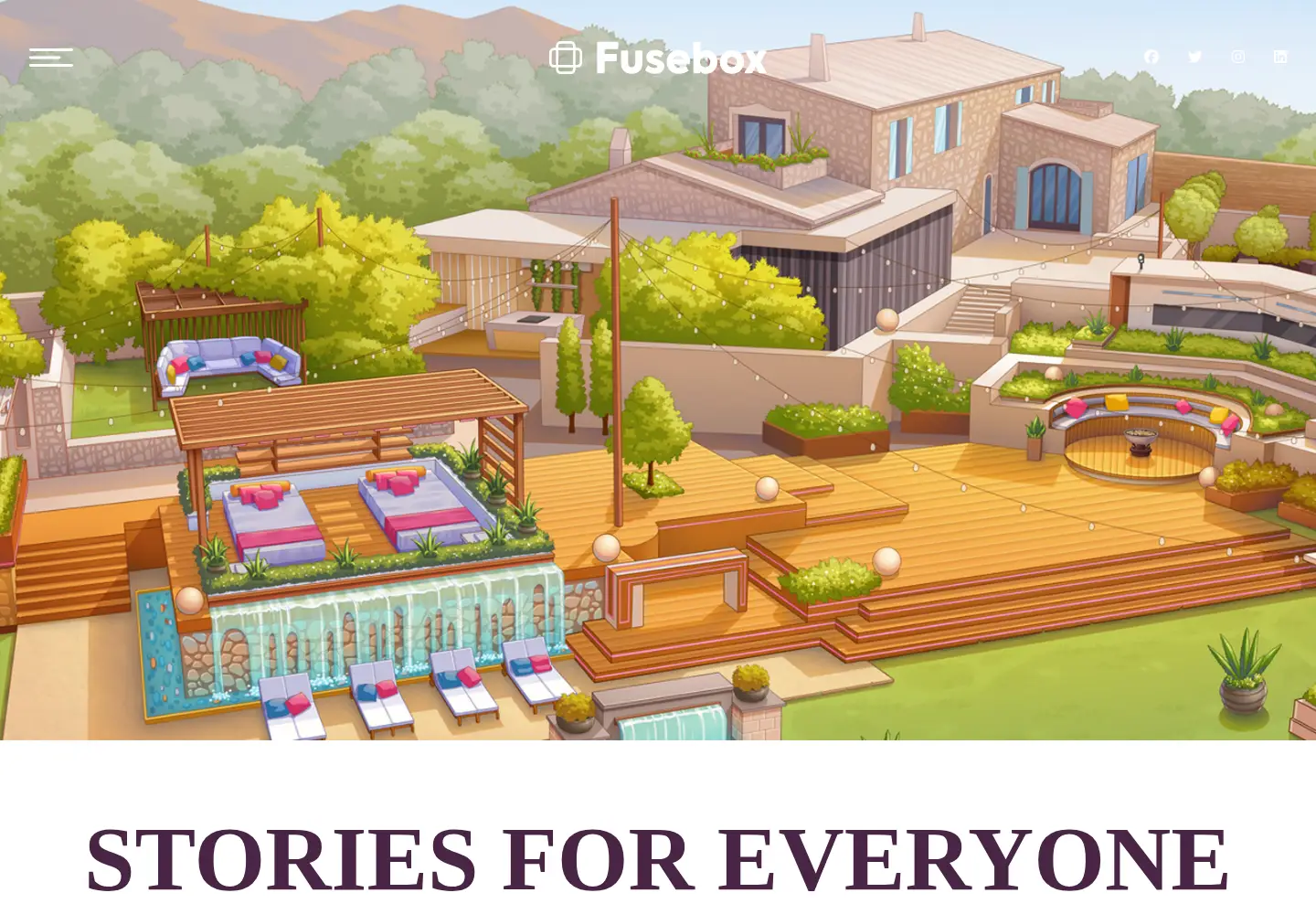 Screenshot of fuseboxgames.com