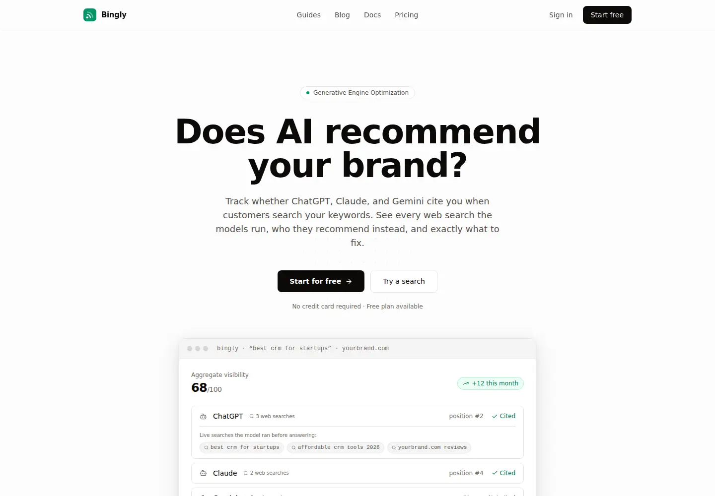 Screenshot of bing.ly