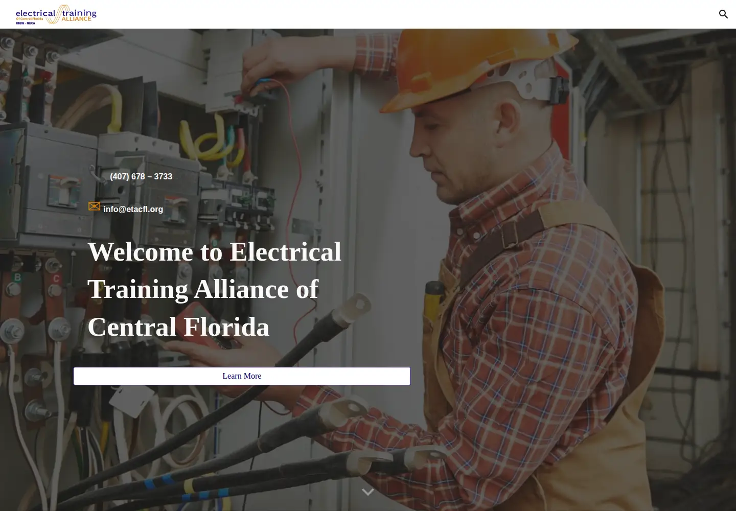 Screenshot of etacfl.org