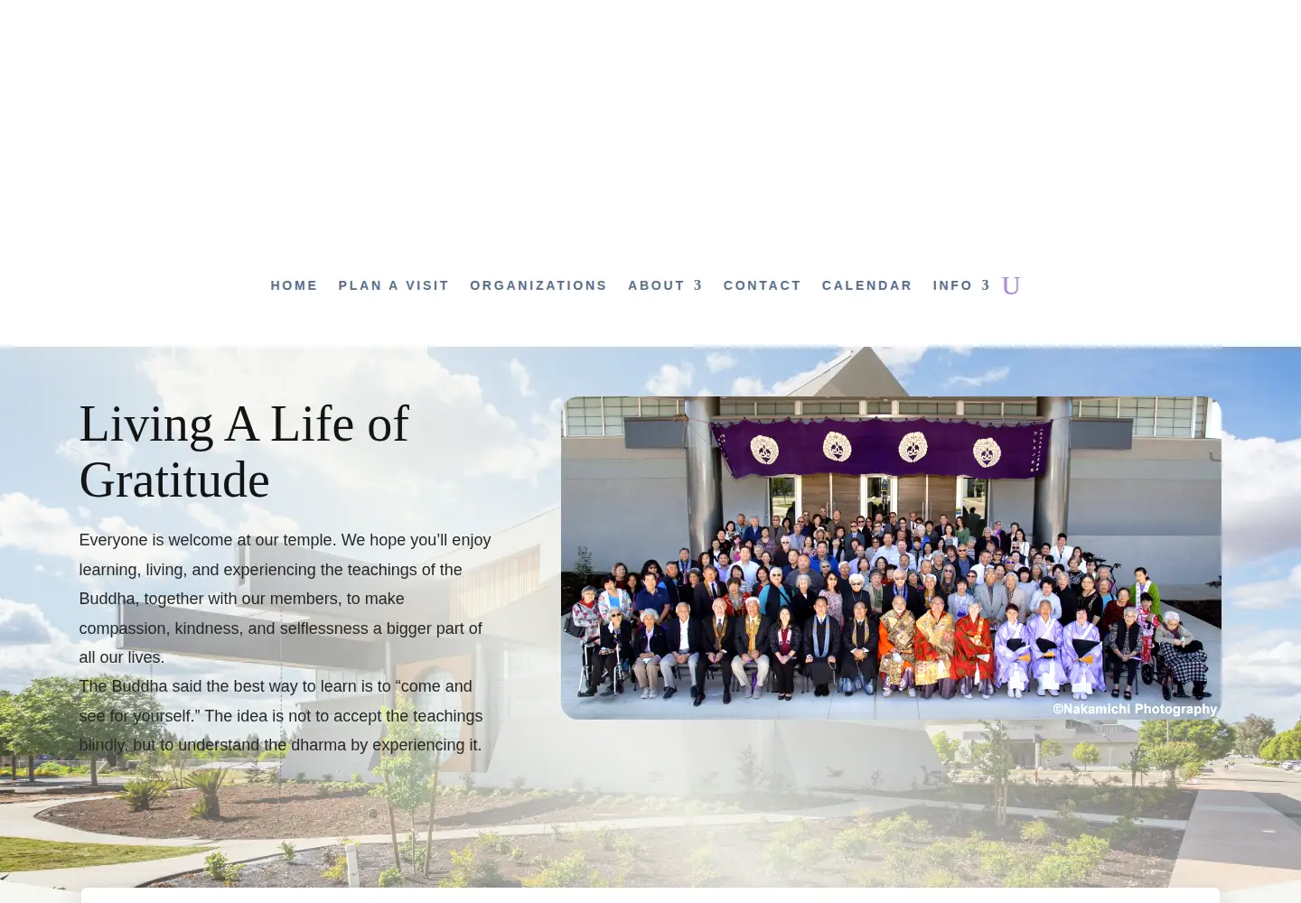 Screenshot of fresnobuddhisttemple.org