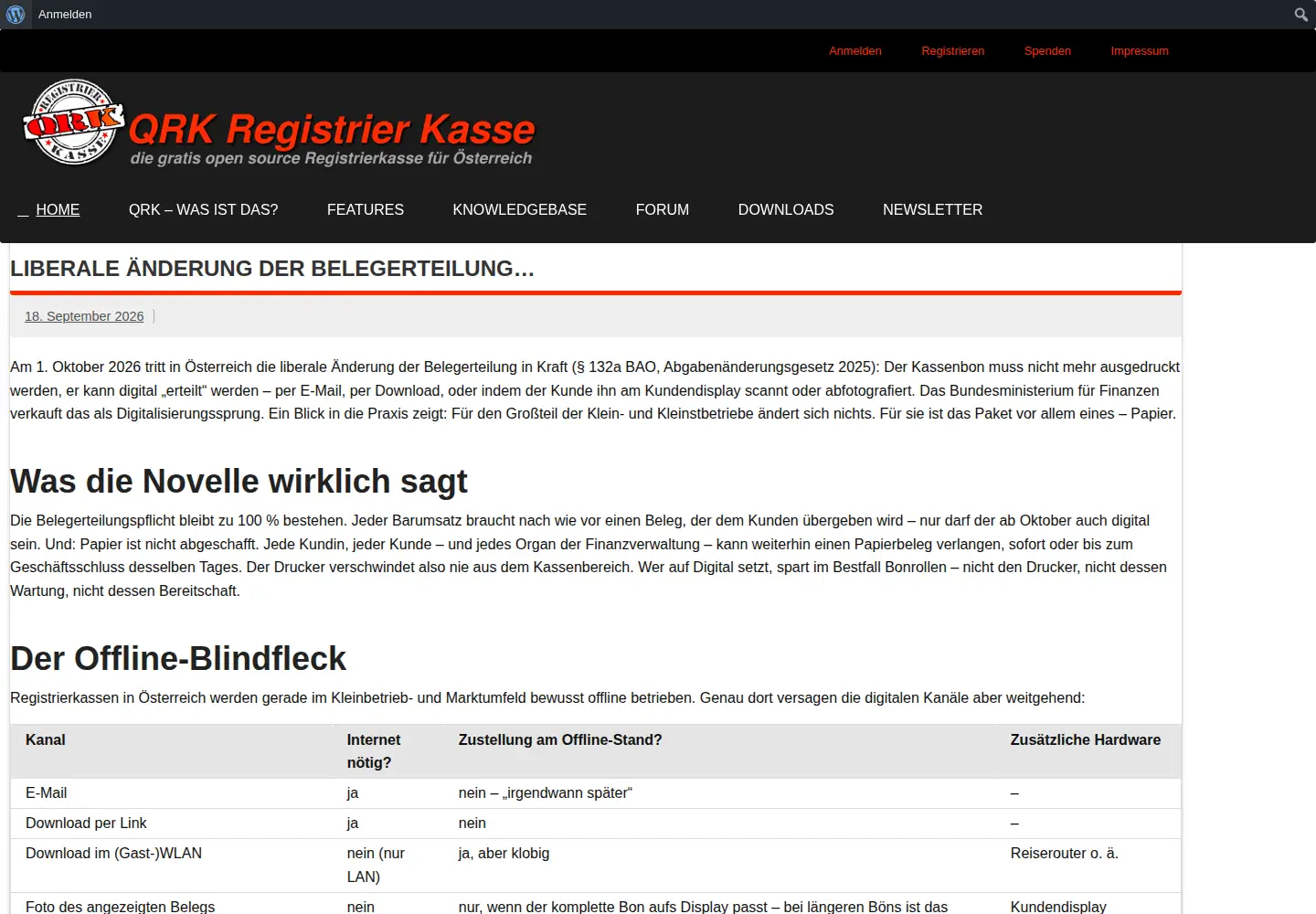 Screenshot of ckvsoft.at