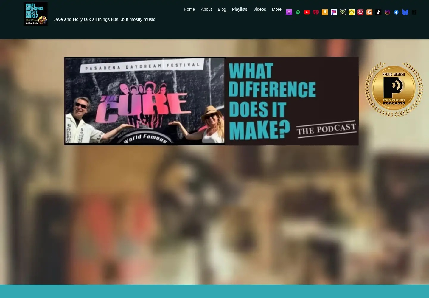 Captured homepage of wddimpodcast.com in the current scan