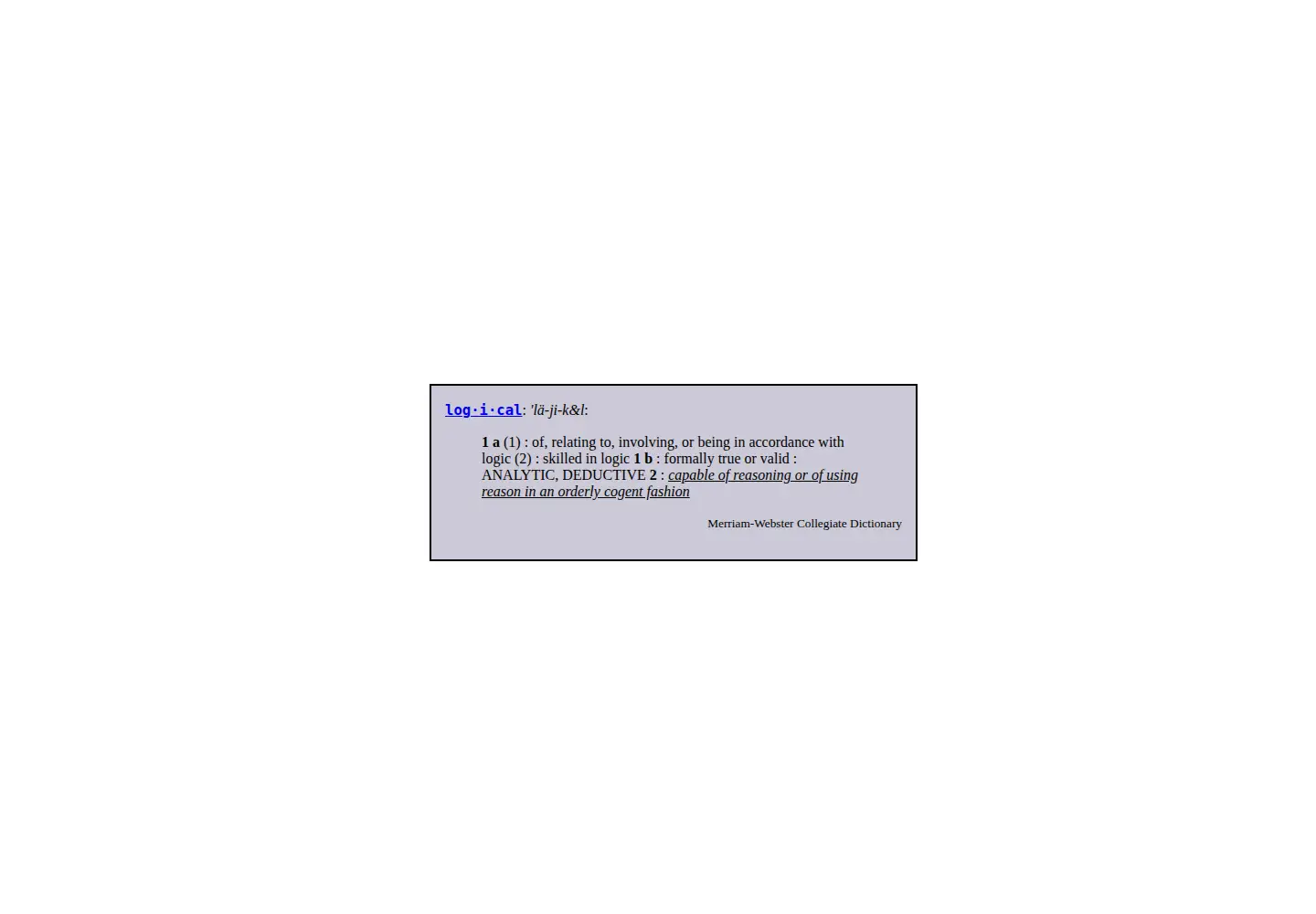 Screenshot of logic.net