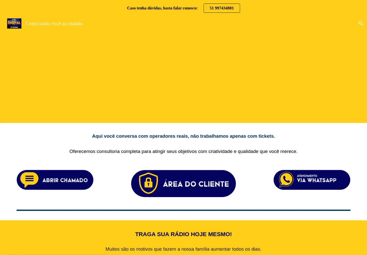 Captured homepage of streamingbage.net.br in the current scan