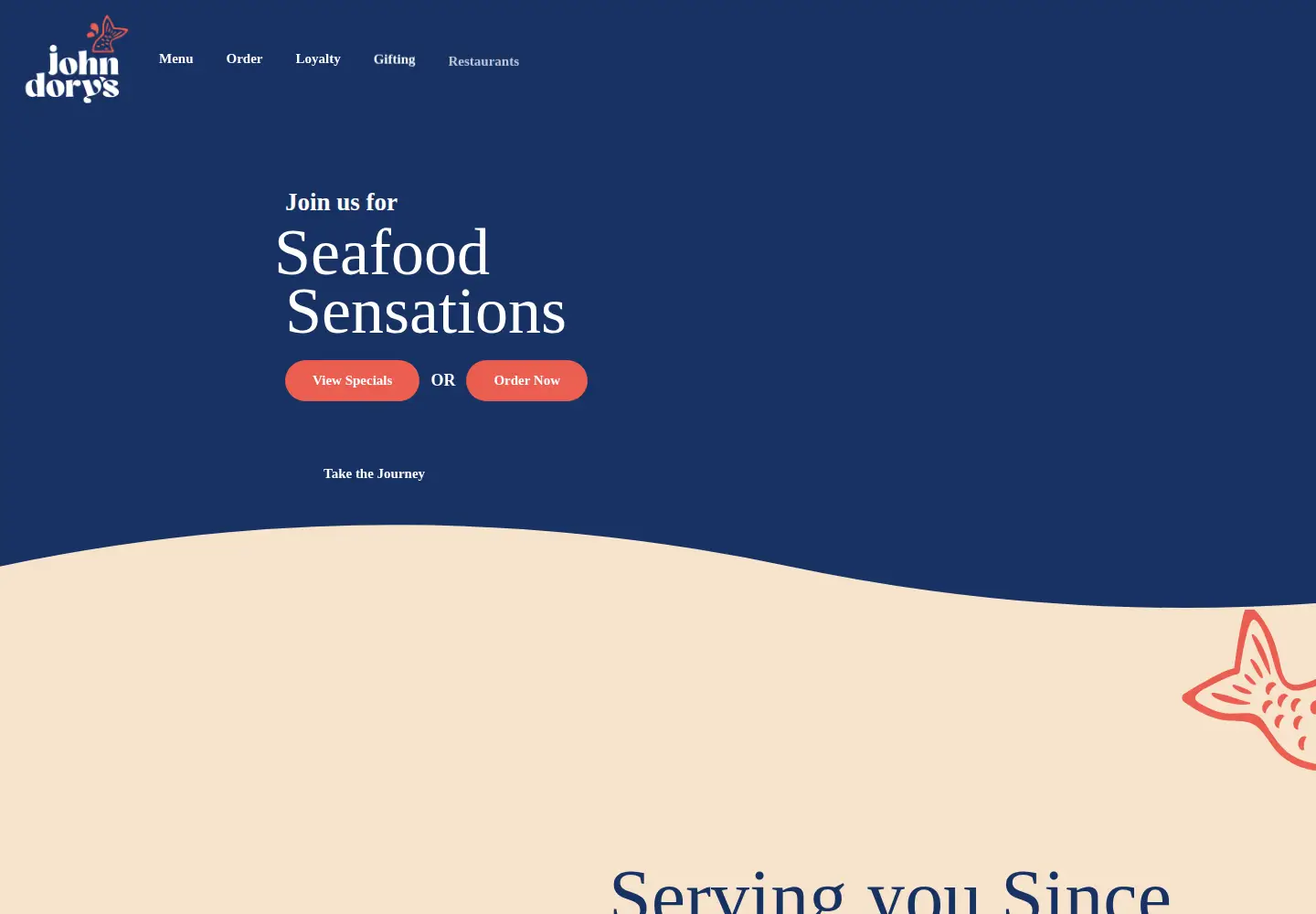 Screenshot of johndorys.co.za