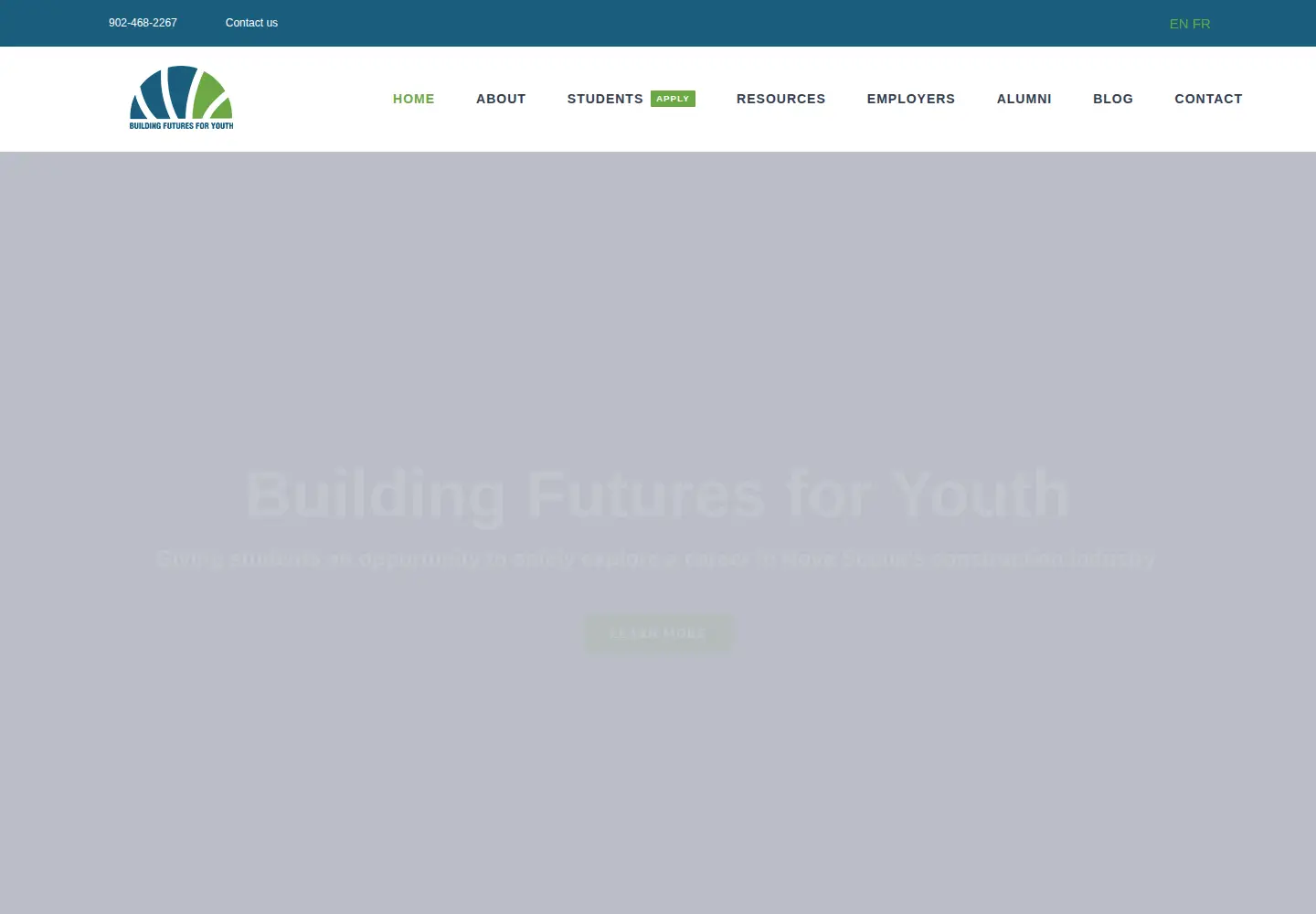 Screenshot of buildingfutures.ca