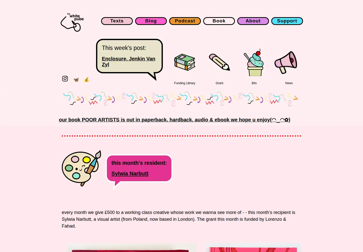 Screenshot of thewhitepube.com