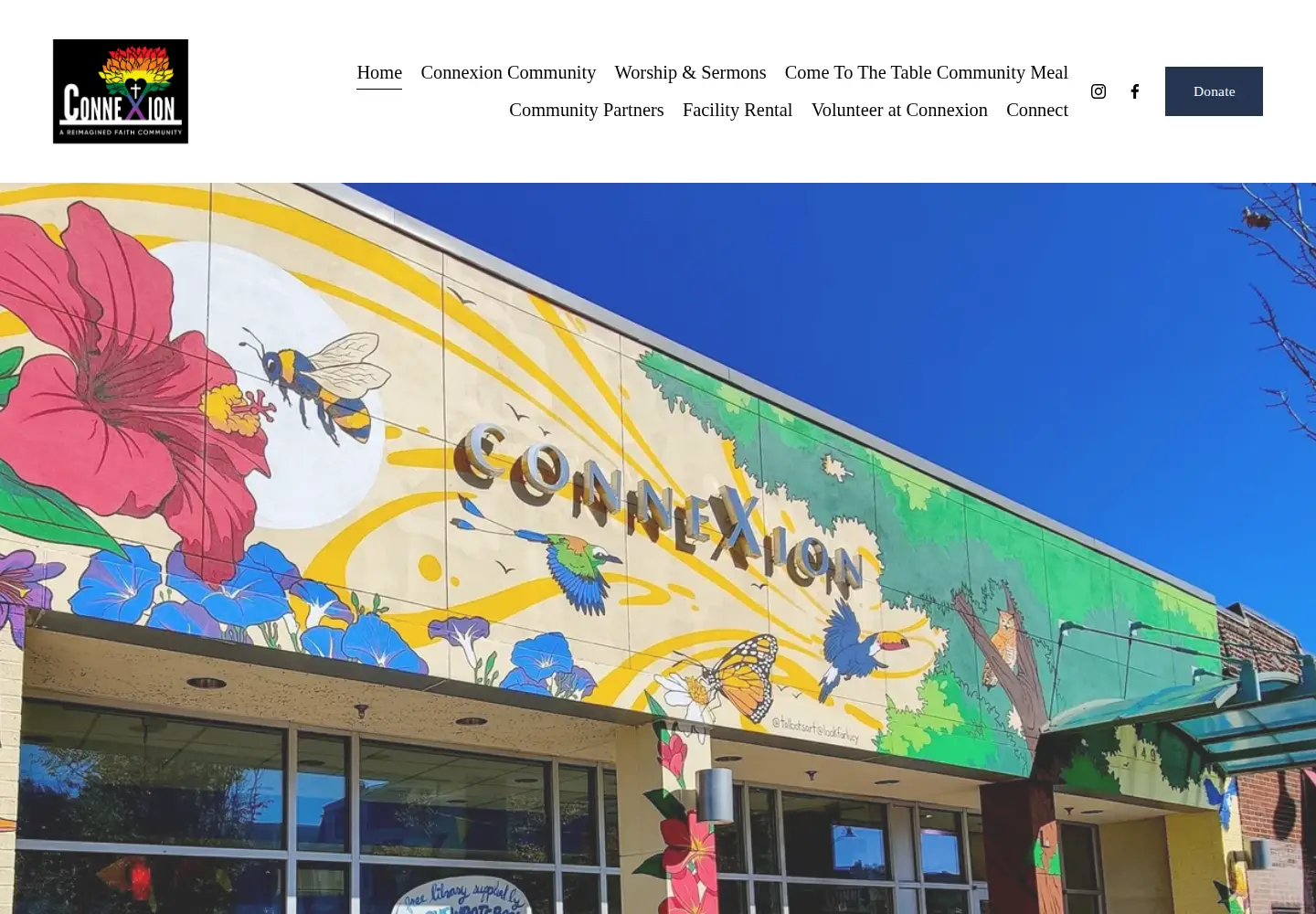 Screenshot of connexionumc.org