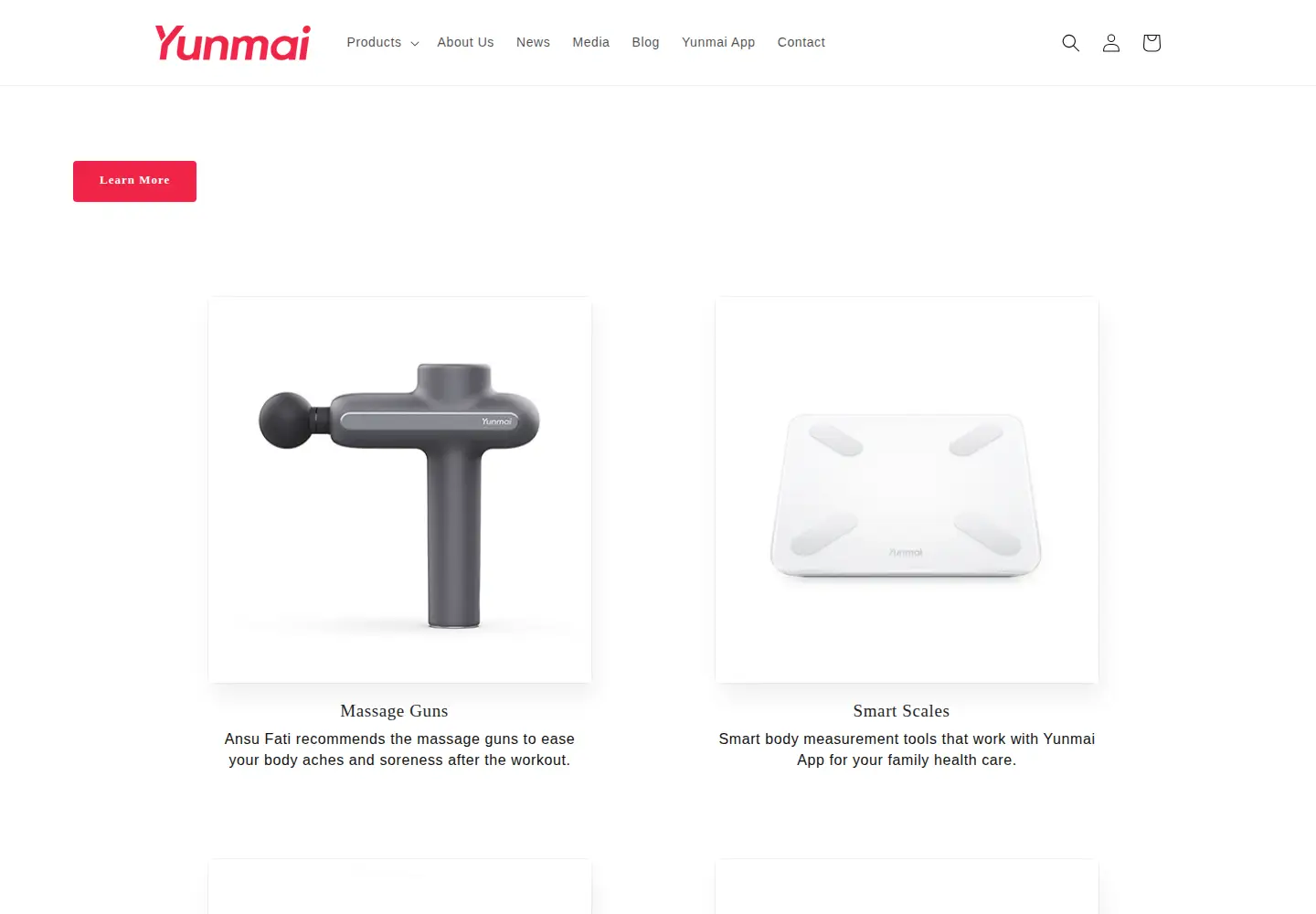 Screenshot of yunmaiglobal.com