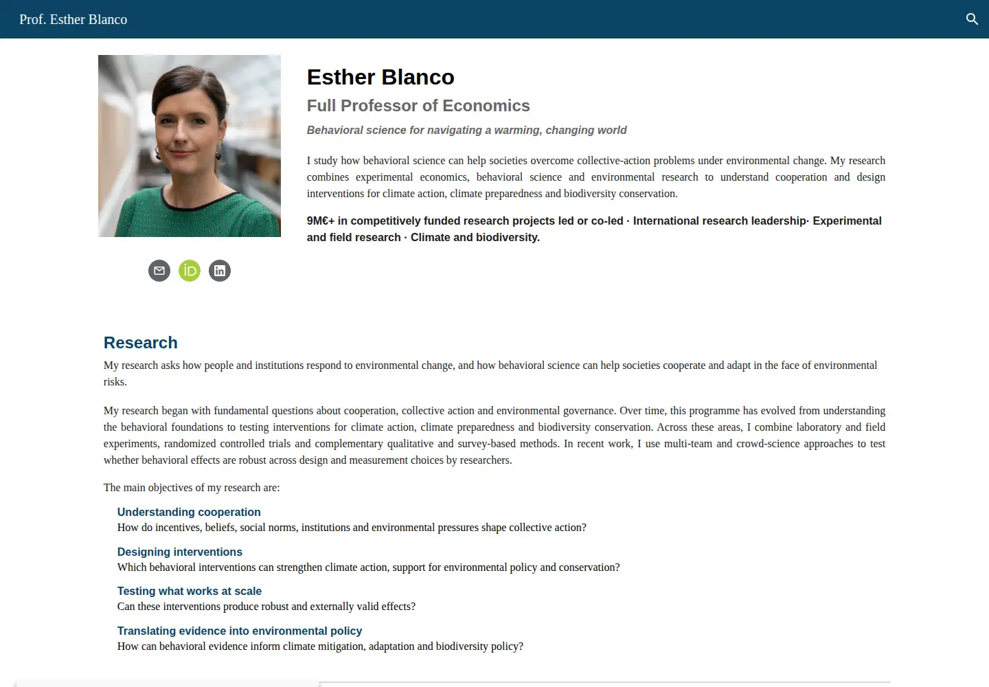 Screenshot of esther-blanco.com