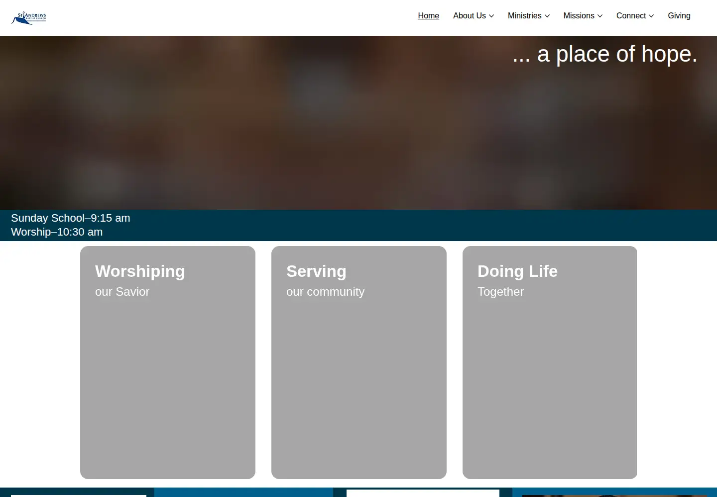 Screenshot of mysabc.org