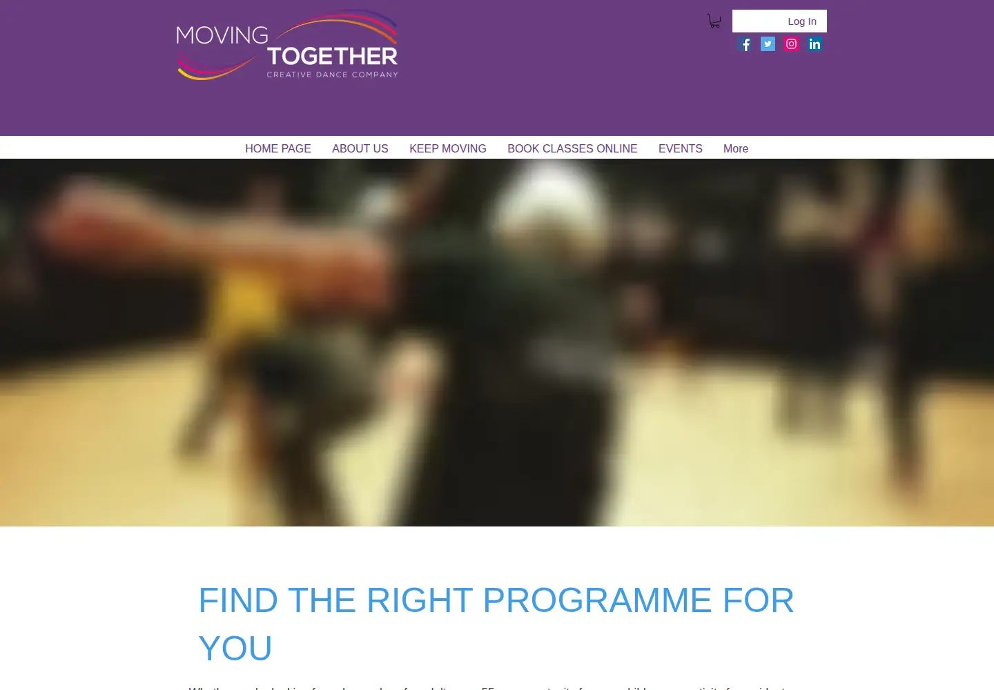 Screenshot of movingtogether.co.uk