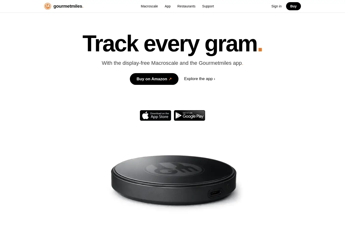 Screenshot of gourmetmiles.com